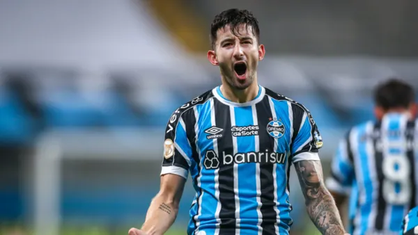 Ante el Inter de Porto Alegre, el albirrojo volvió a marcar