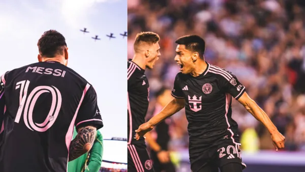 Diego Gómez fue igual que Messi