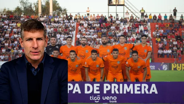 El plantel de Olimpia y Martín Palermo