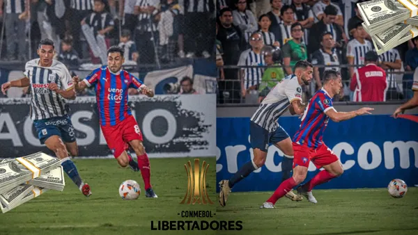 Fragmentos del partido entre Cerro Porteño y Alianza Lima