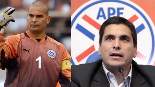 José Luis Chilavert y Robert Harrison