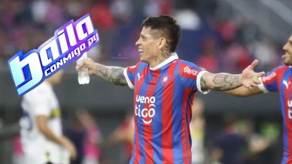 Juan Iturbe con la camiseta de Cerro Porteño