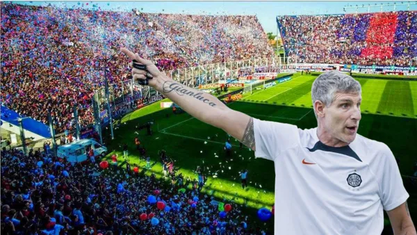 Martín Palermo y el Nuevo Gasómetro