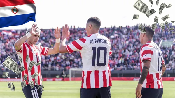 Miguel Almirón y Julio Enciso
