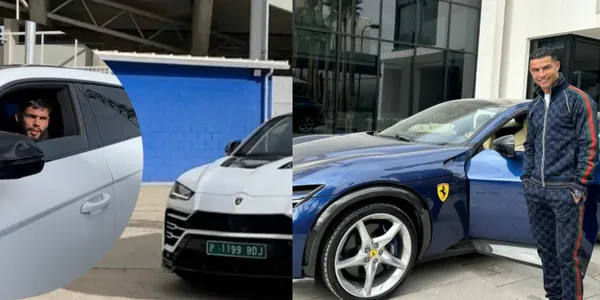 Omar Alderete tiene una camioneta del mismo costo del Ferrari de CR7