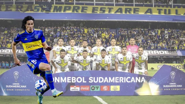 Trinidense visitó la Bombonera y jugó contra Cavani