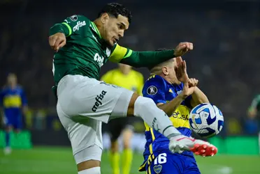 El zaguero central del Palmeiras fue la gran figura del Verdao contra Boca Juniors.