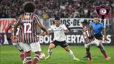 Fragmentos del partido entre Colo Colo y Fluminense