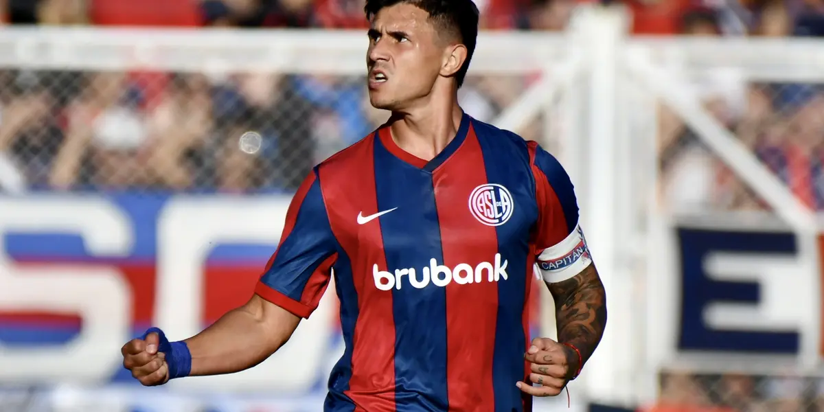Alan Bareiro logró rescatar el empate para San Lorenzo en el duelo de ayer