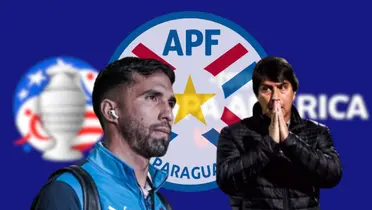 Alberto Espínola cuando jugaba para Cerro Porteño en 2023