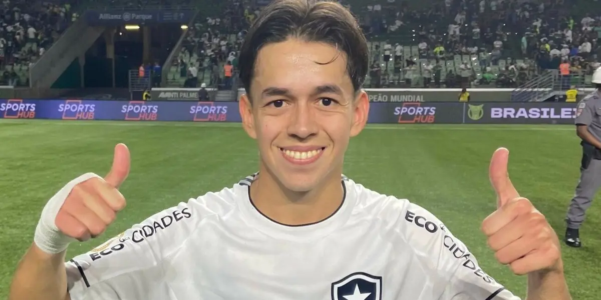 Botafogo tiene a Matías Segovia como su jugador estrella desde su llegada a Brasil.