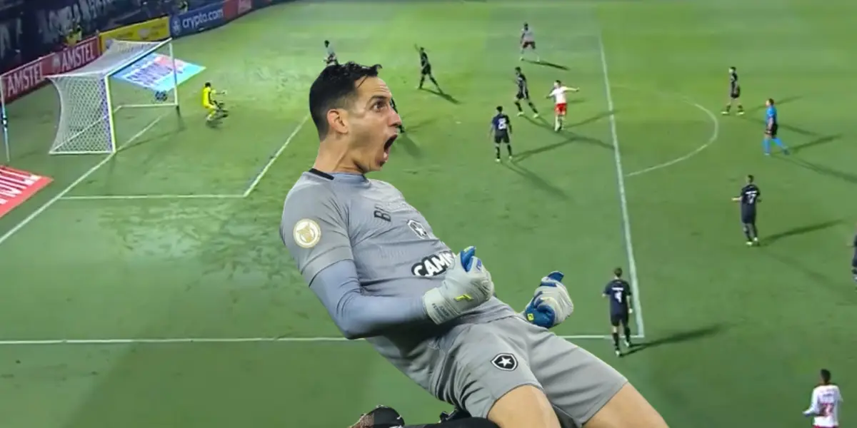 Botafogo tuvo a Gatito Fernández en la Copa Libertadores