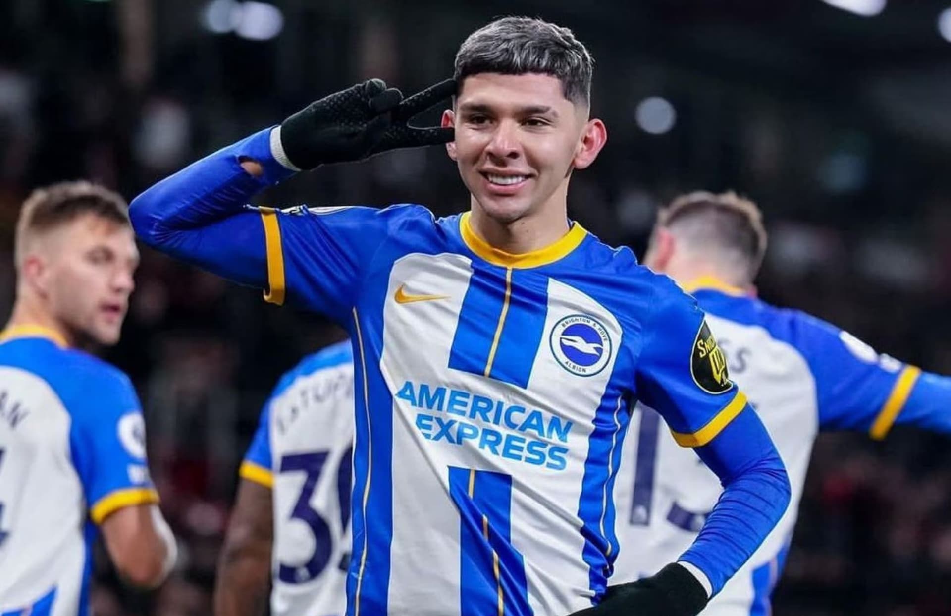 Brighton sigue emocionado por la manera en que la joya guaraní terminó el torneo.