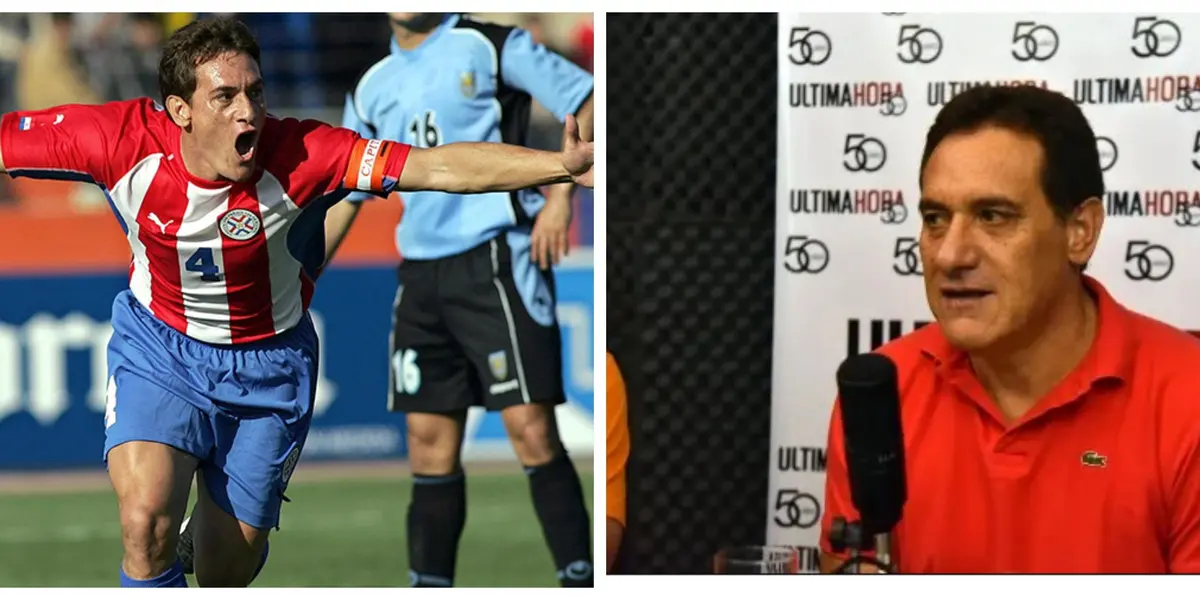 Carlos Gamarra fue un defensor de excelente nivel, admirado mundialmente, llegó a jugar en grandes equipos y dos mundiales en su haber.