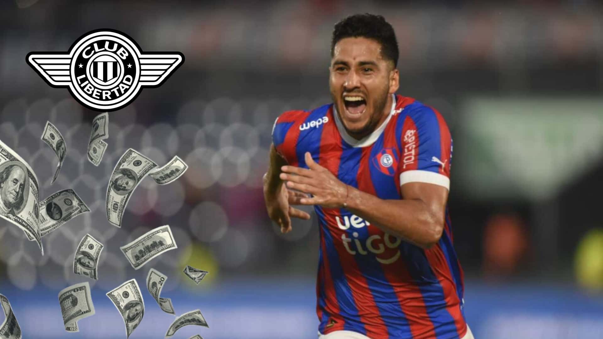 Cecilio Domínguez con la camiseta azulgrana