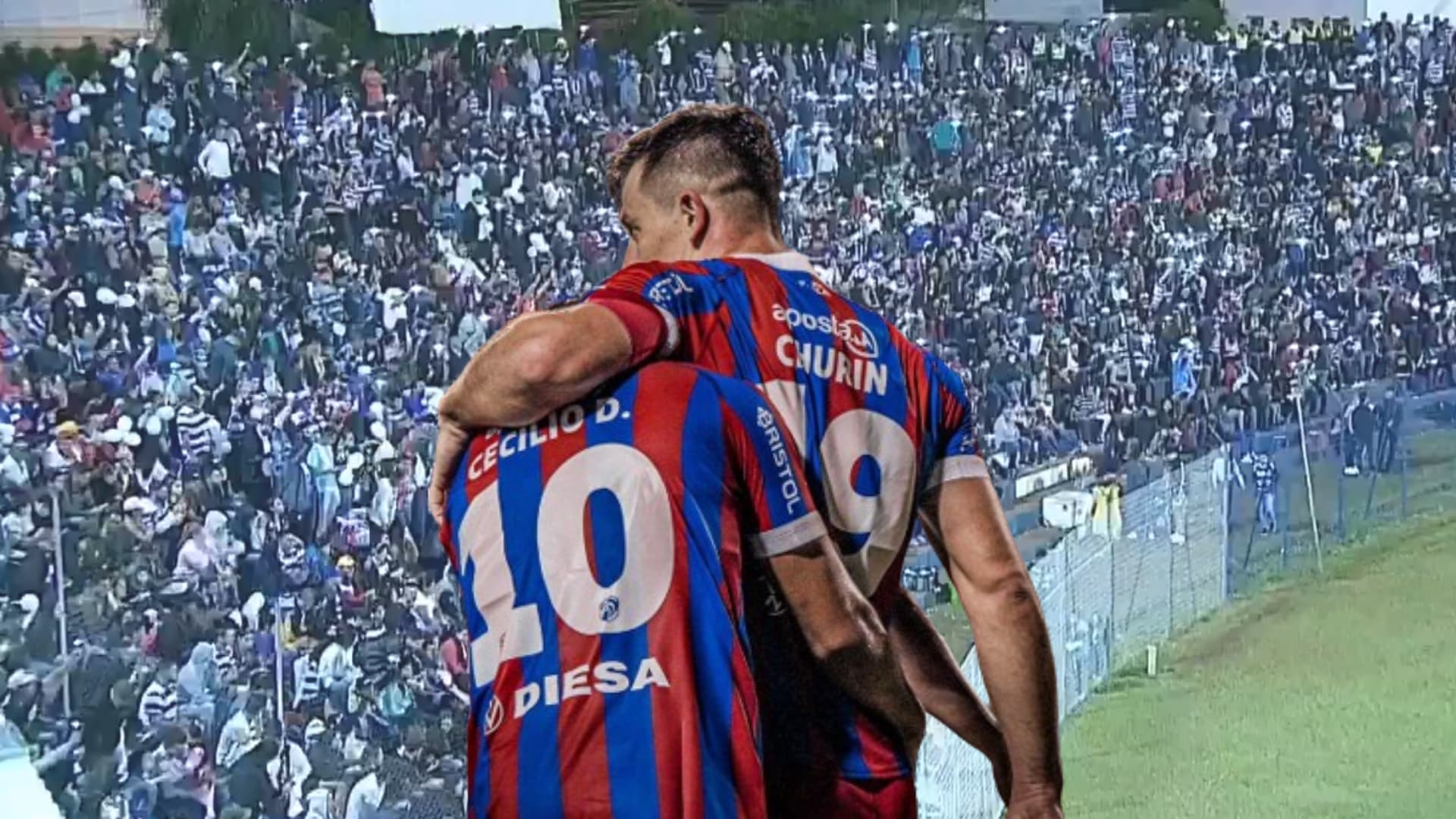 Cecilio y Churín ante 2 de Mayo