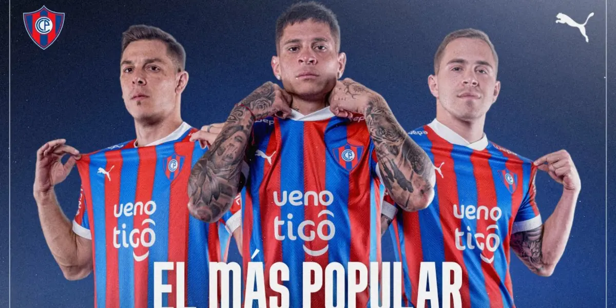 Cerro Porteño publicó su nueva camiseta y se vende como pan caliente