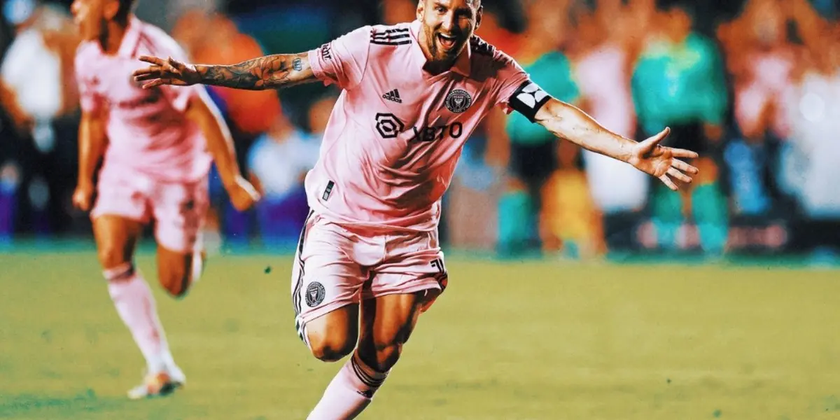 Con un sensacional golazo, Lionel Messi debutó con su nuevo equipo y estuvo un paraguayo.