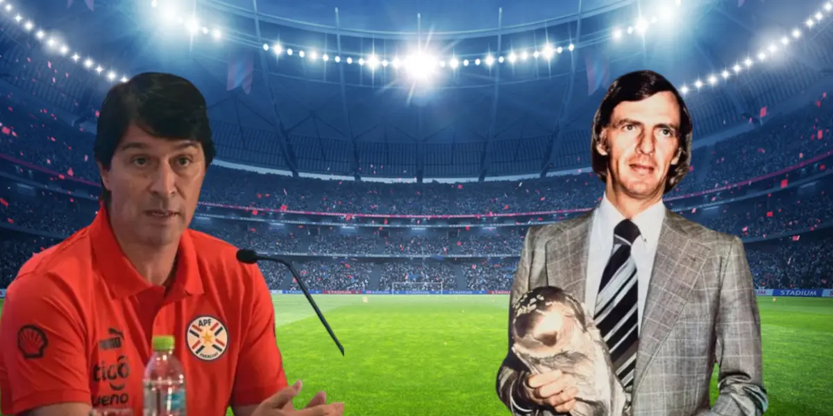 Daniel Garnero y César Luis Menotti