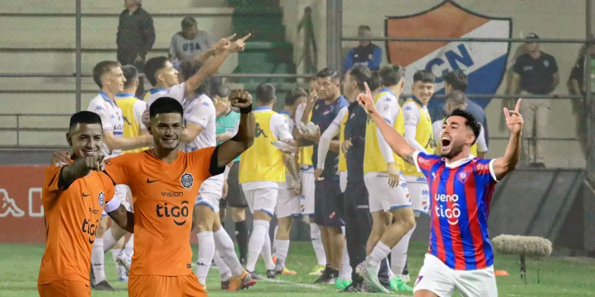 Derlis González de Olimpia y Cecilio Domínguez de Cerro Porteño