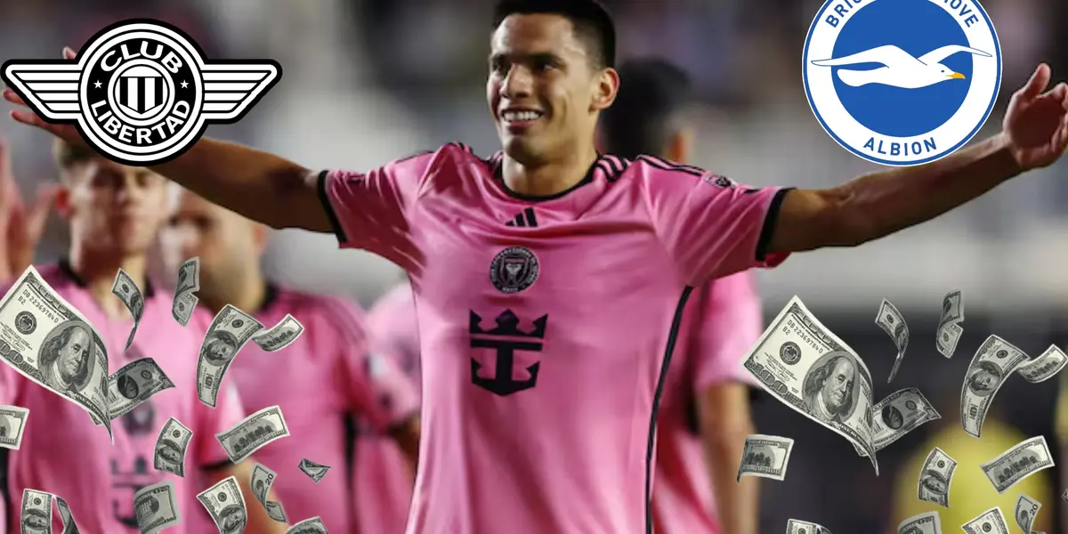 Diego Gómez con la camiseta de Inter Miami