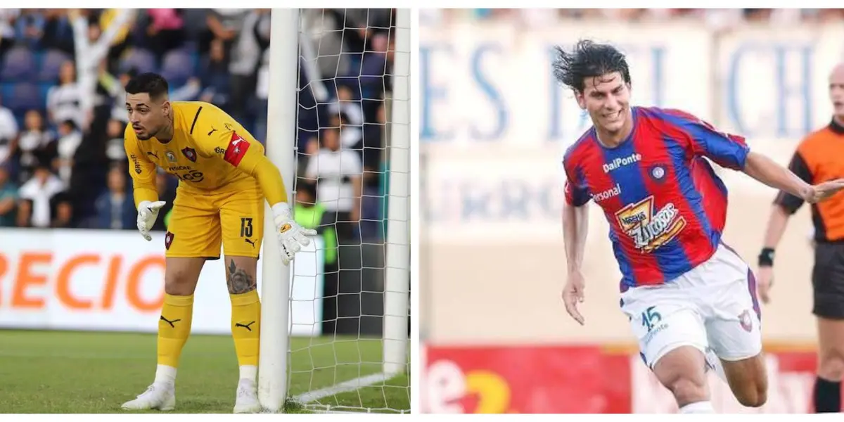 El aregüeño Walter Fretes disparó con todo contra el arquero azulgrana.