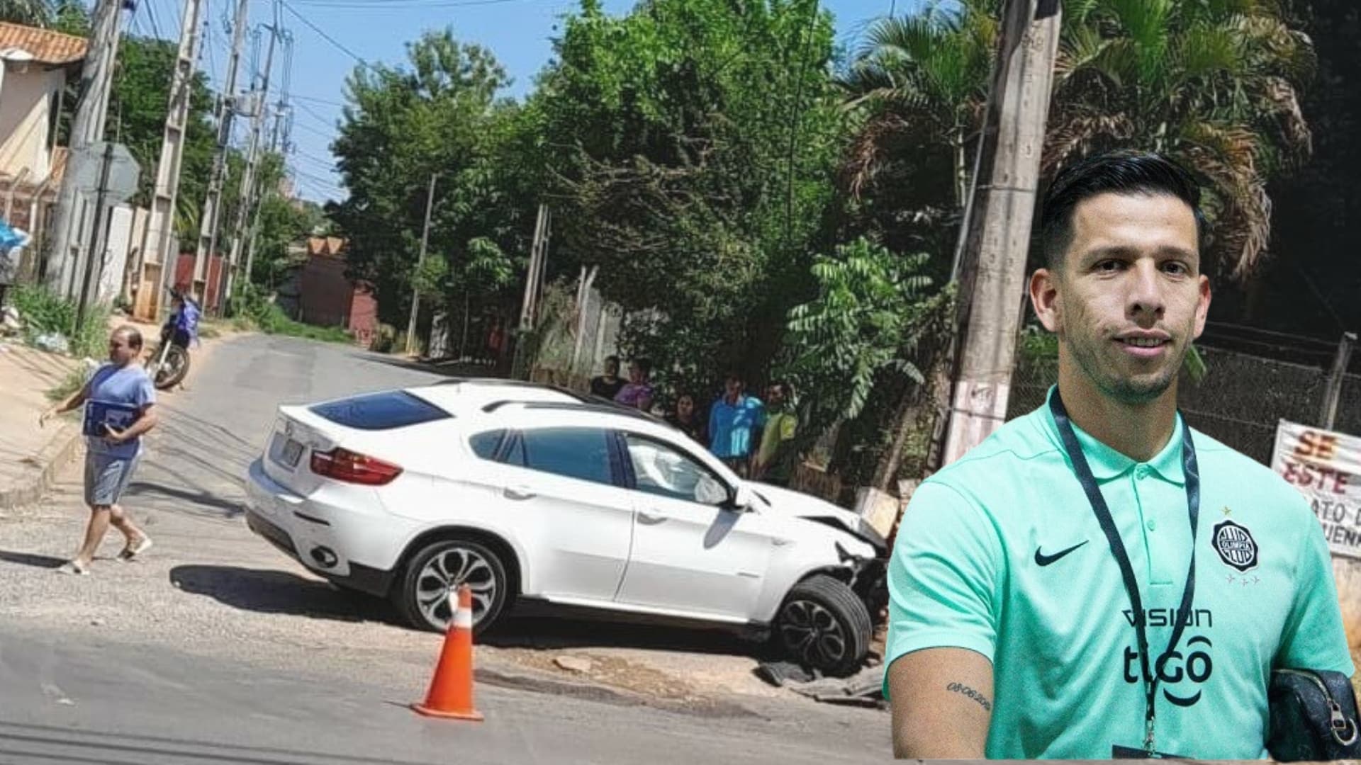 El arquero de Olimpia se vio involucrado en una situación inusual