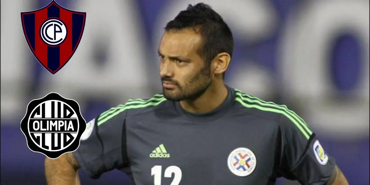 El arquero jugó en los dos grandes de Paraguay con un polémico paso de uno a otro.