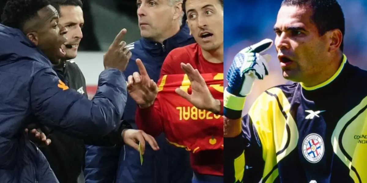 El arquero paraguayo habló en los medios después de criticar al brasileño