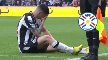 El atacante paraguayo recibió una mala información que asusta a la Albirroja