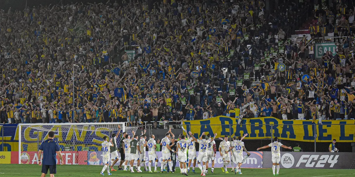 El auriazul venció a Guaraní en el partido por Copa Sudamericana