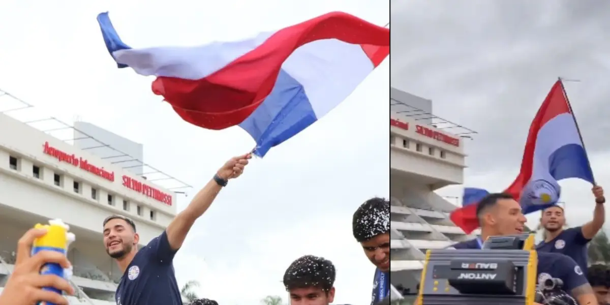 El campeón albirrojo que ya se identificó como paraguayo