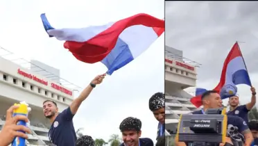 El campeón albirrojo que ya se identificó como paraguayo