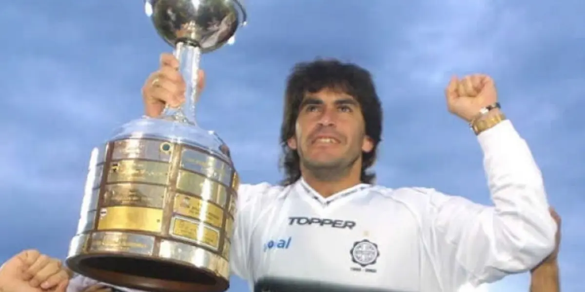 El campeón de América, Richart Báez tiene a su hijo siguiendo sus pasos en el fútbol.