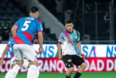 El canterano de Libertad, Enso González tiene una foto alentando a Cerro Porteño.