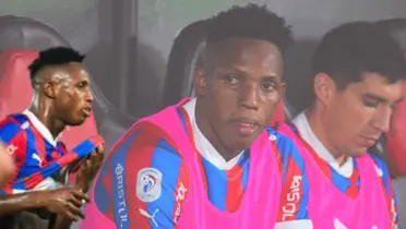 El delantero africano no encontró la llave del gol en el Ciclón