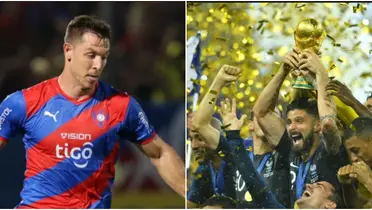 El delantero de Cerro Porteño está con la pólvora mojada