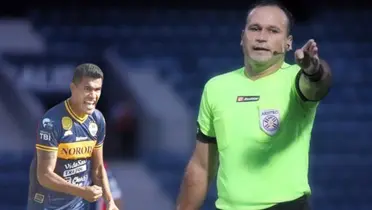 El delantero de Trinidense no se guardó nada ante el juez