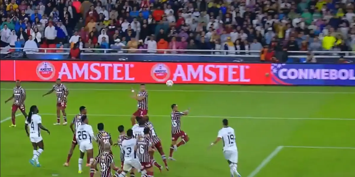 El delantero paraguayo fue autor del tanto polémico