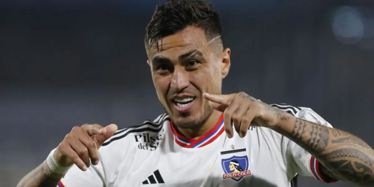 El delantero paraguayo se fue rabiado de Colo Colo