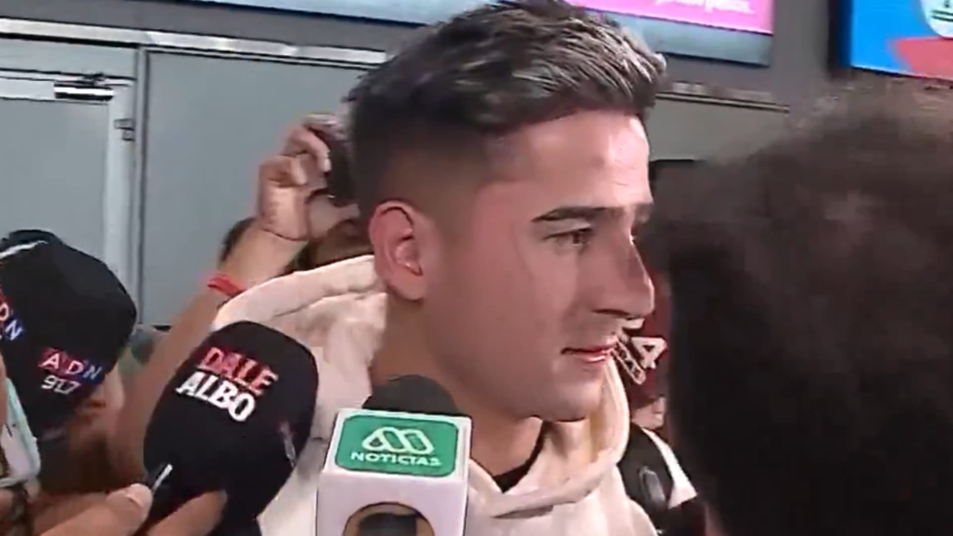 El delantero paraguayo se sumó al plantel colocolino