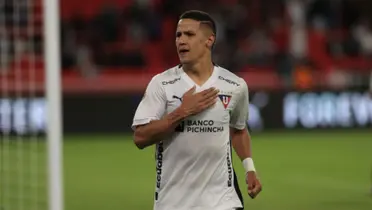 El delantero paraguayo tiene un gran récord en el fútbol ecuatoriano