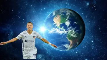 El delantero paraguayo tuvo una soberbia actuación con Liga de Quito