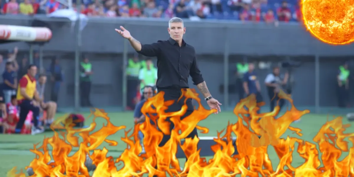 El DT franjeado no se guardó nada para reclamar por el horario