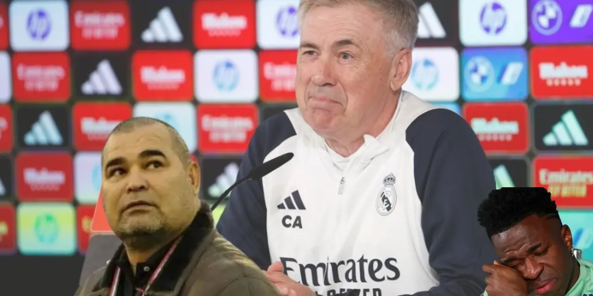 El entrenador italiano defendió a su dirigido y atacó al paraguayo