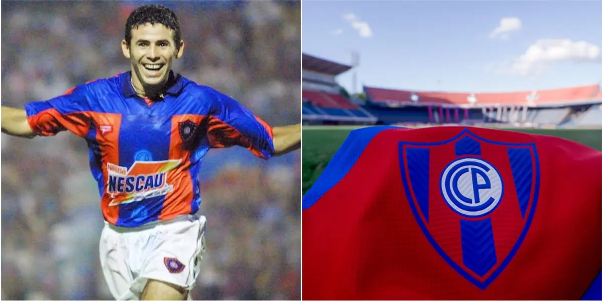 El ex delantero azulgrana compartió una foto de su época de futbolista goleador.