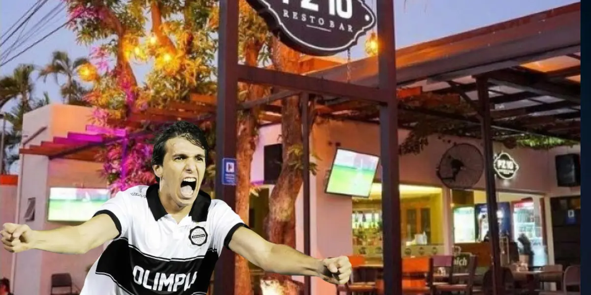 El ex delantero invirtió en un local gastronómico muy concurrido