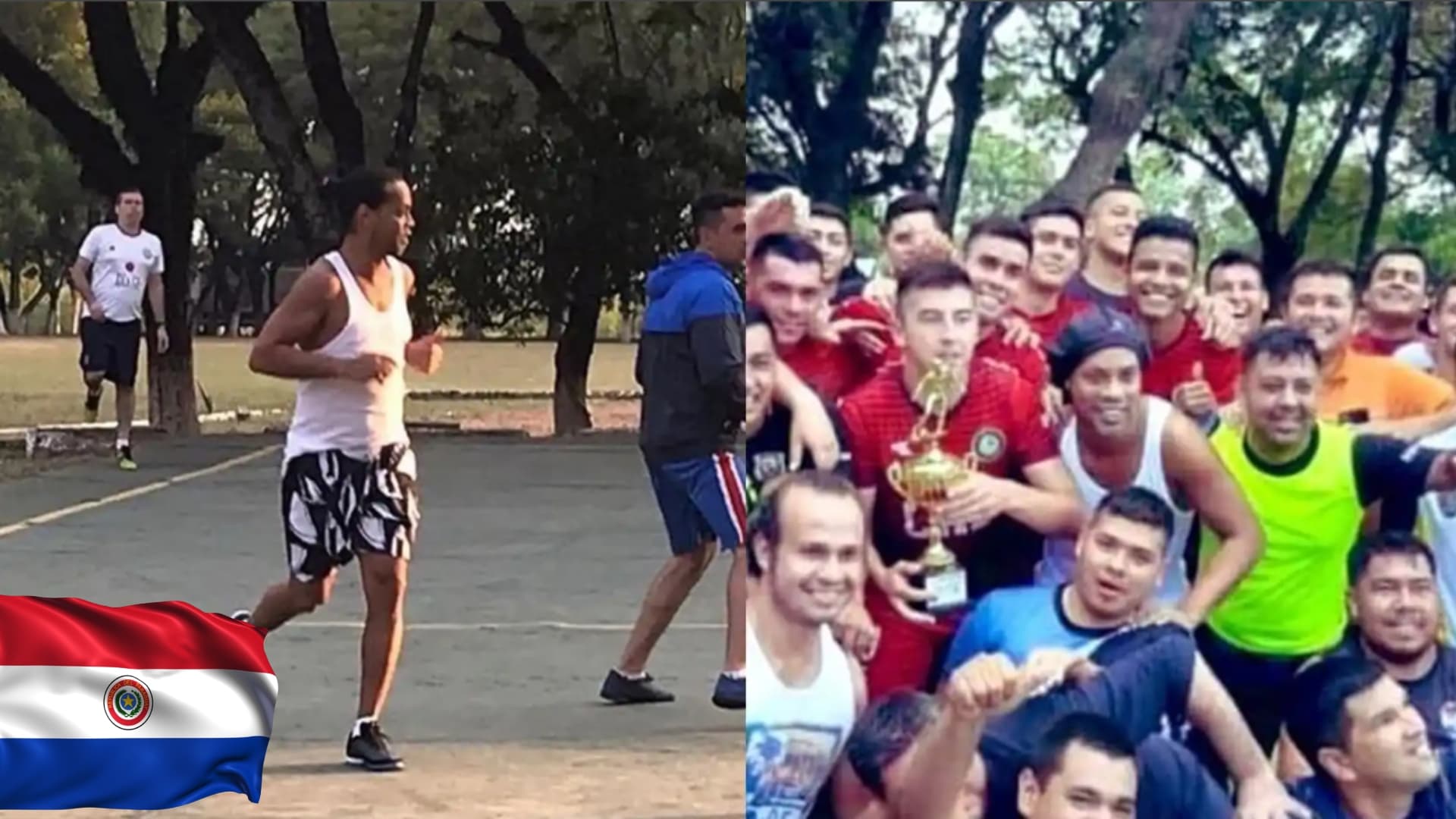 El ex futbolista tuvo un mal momento en Paraguay cuando visitó el país