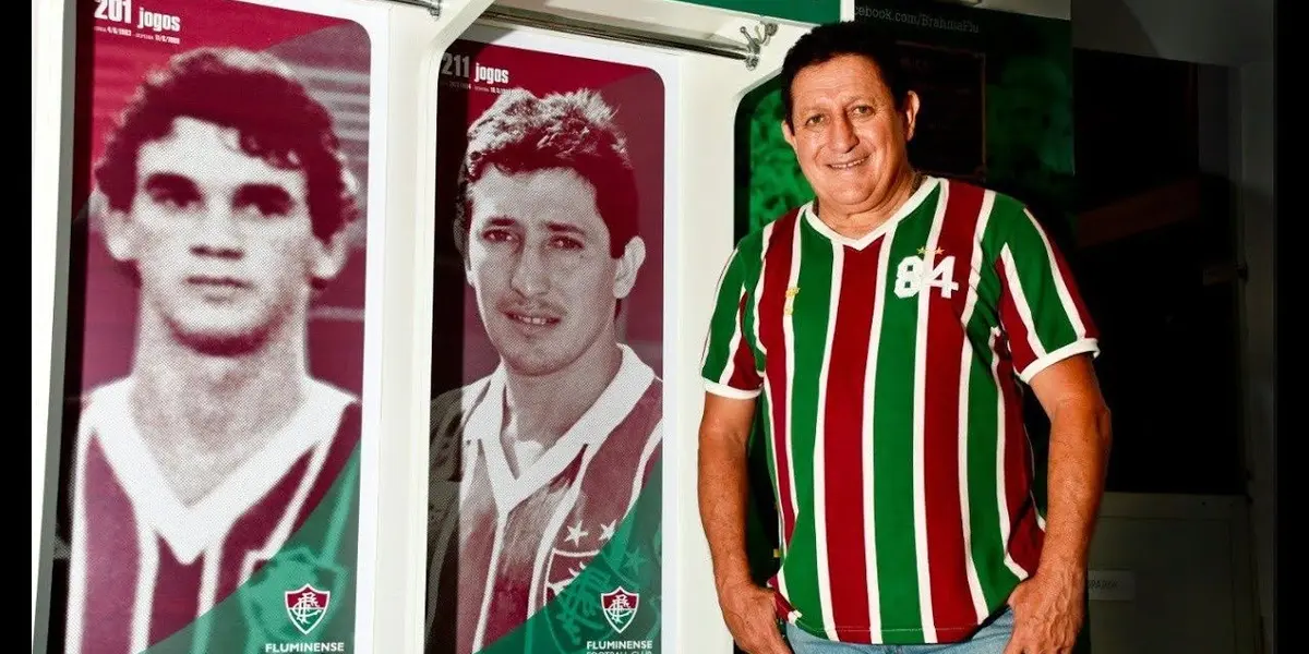 El ex jugador paraguayo Julio César Romero hizo un video apoyando al Fluminense.