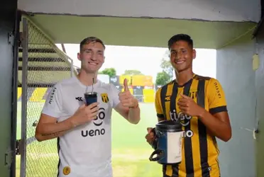 El futbolista argentino tiene todo listo para debutar con el aurinegro